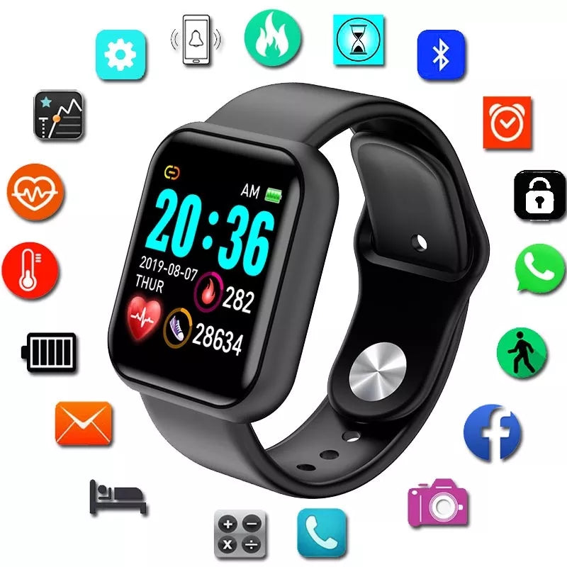 Smartwatch D20 Pro Y68 - Relógio Inteligente – Guigo Store